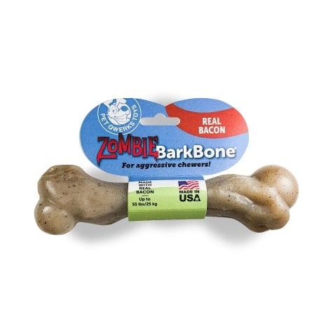 Pet Qwerks Zombie BarkBone Bacon Large Up to 55lbs King George Feed and Supply LLC